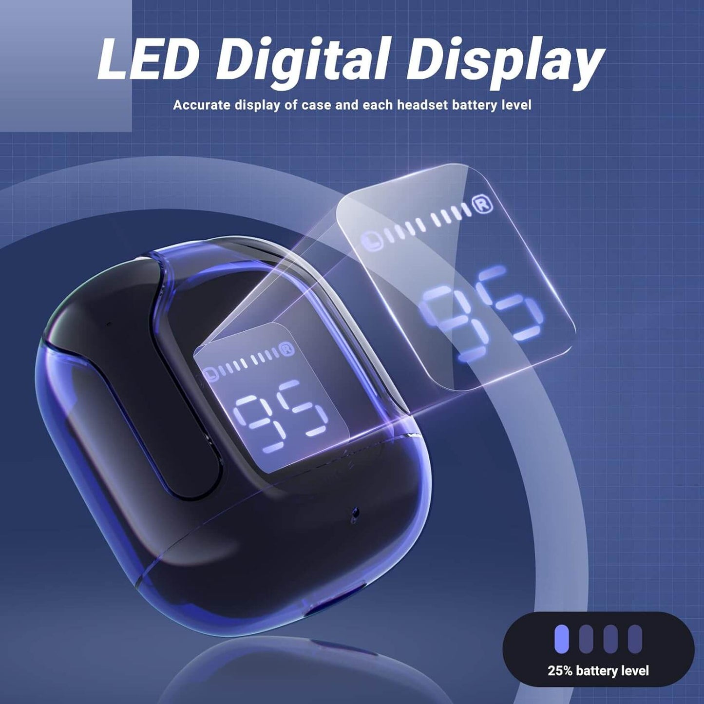 Crystal Bluetooth Earbuds