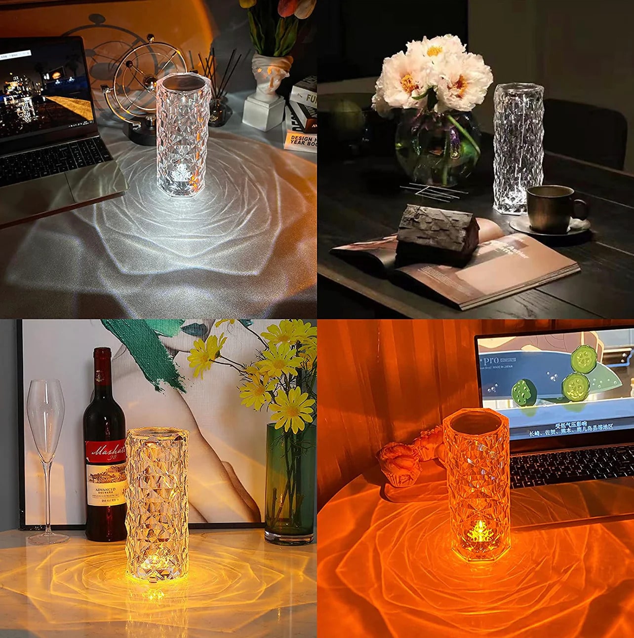 Crystal Diamond Lamp