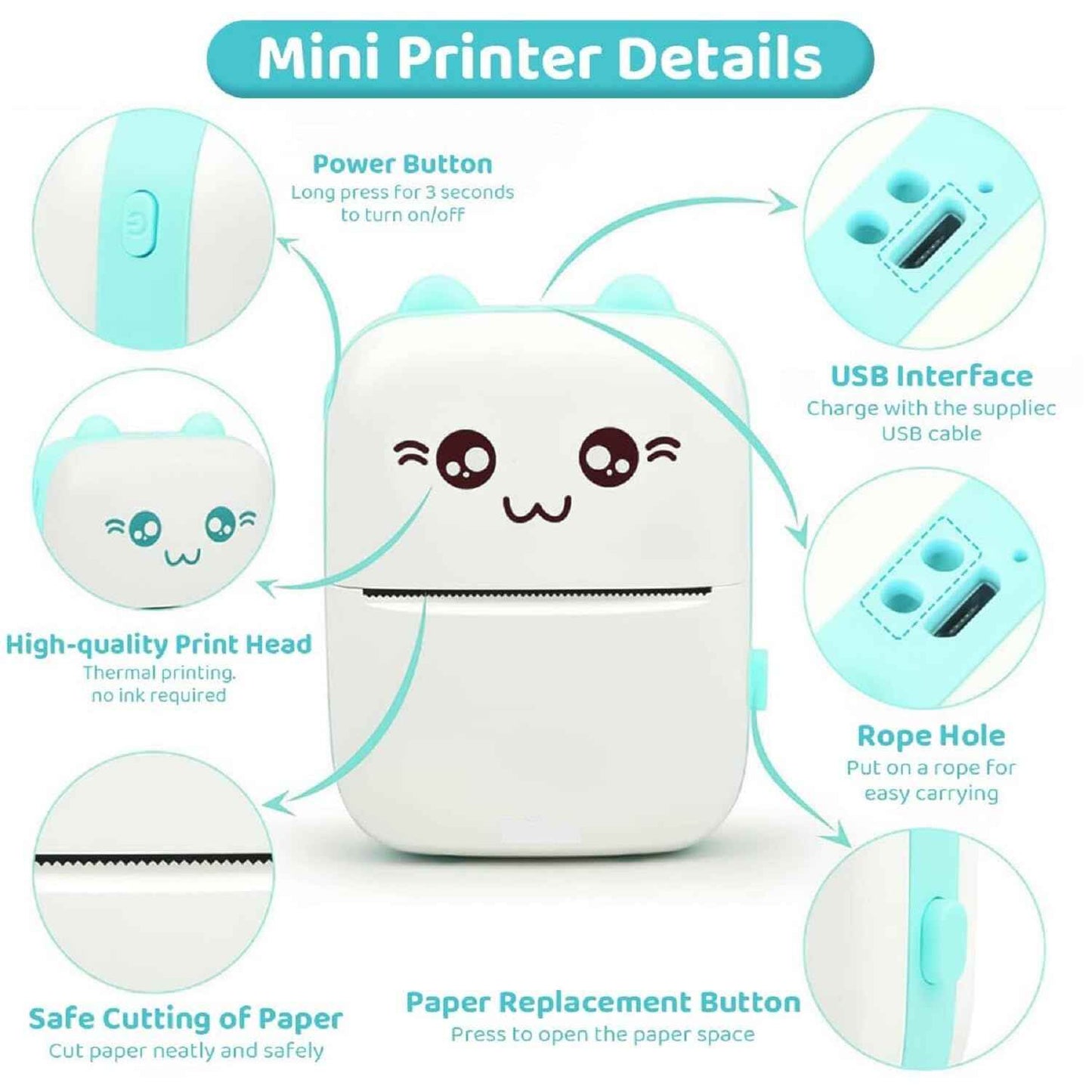 Portable Mini Printer