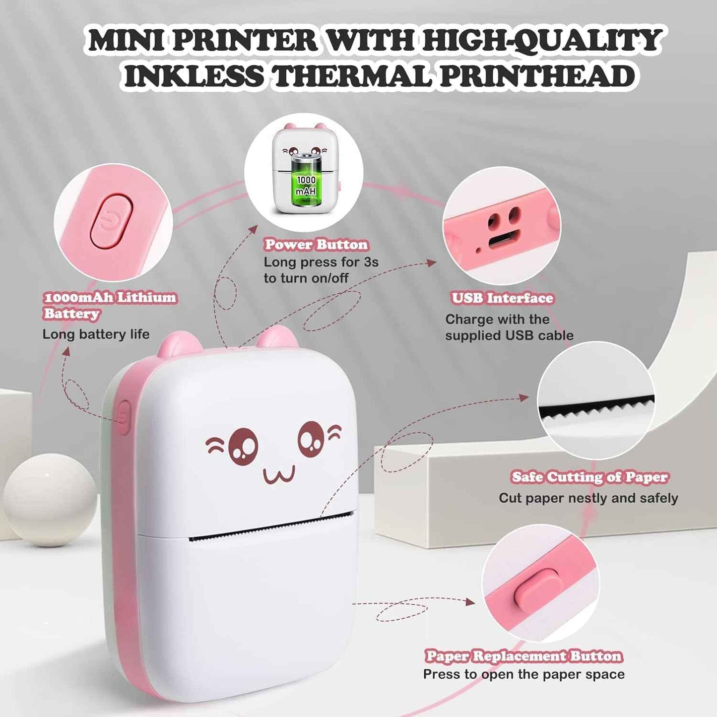 Portable Mini Printer