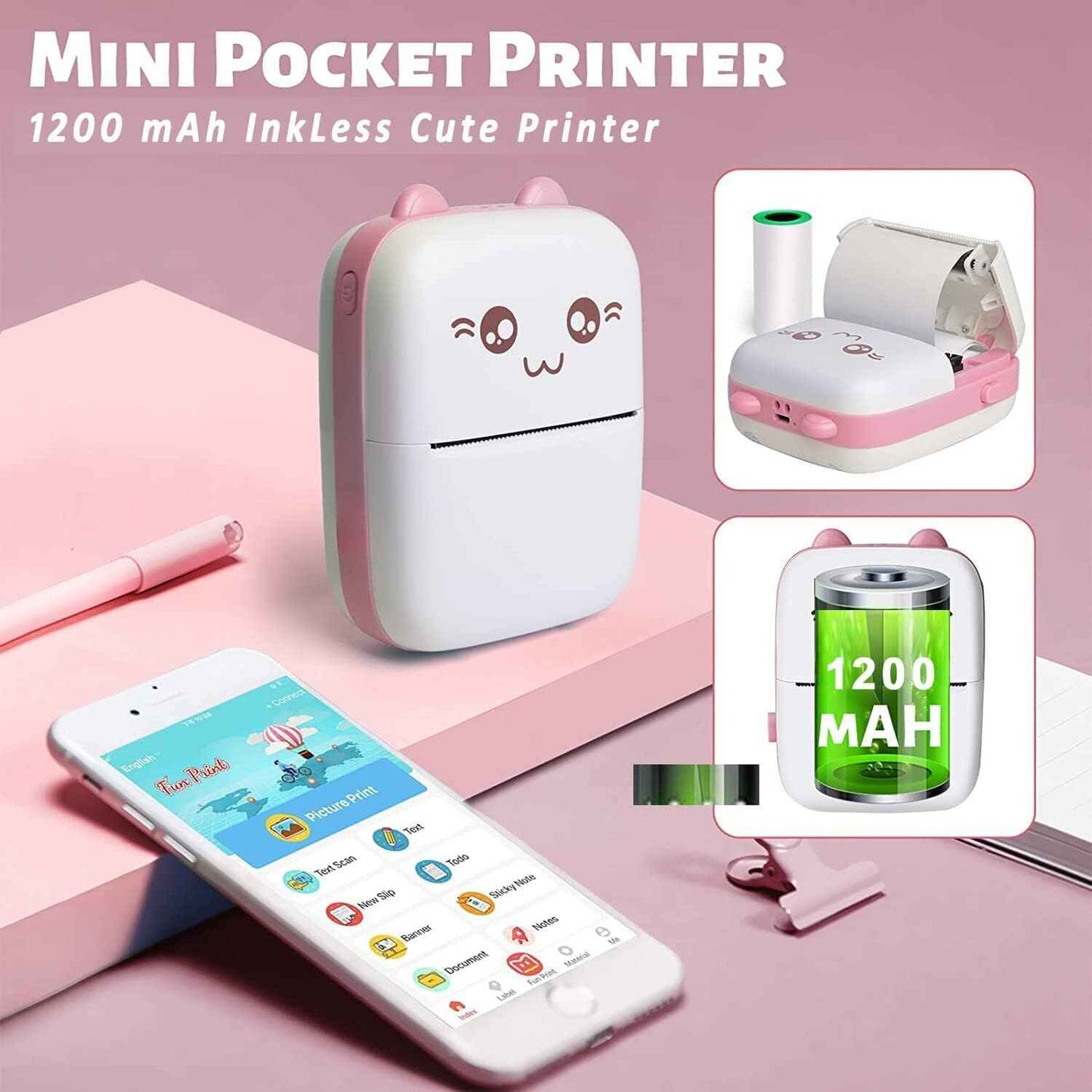 Portable Mini Printer