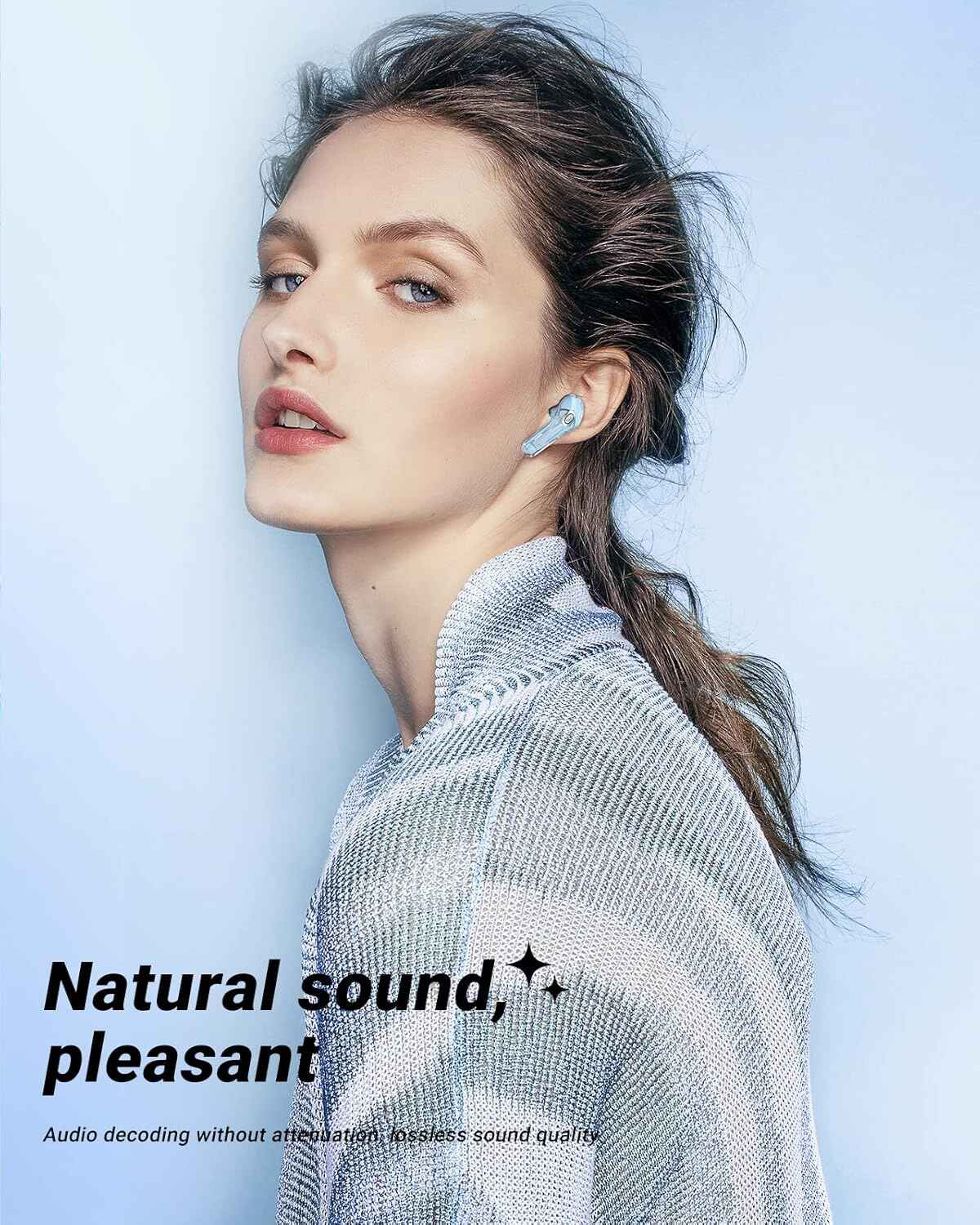 Transparent Bluetooth Earbuds (Air 39 Pro)