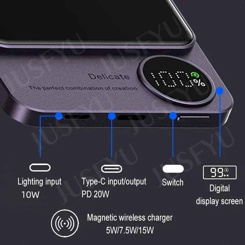 Wireless Magnetic Power Bank