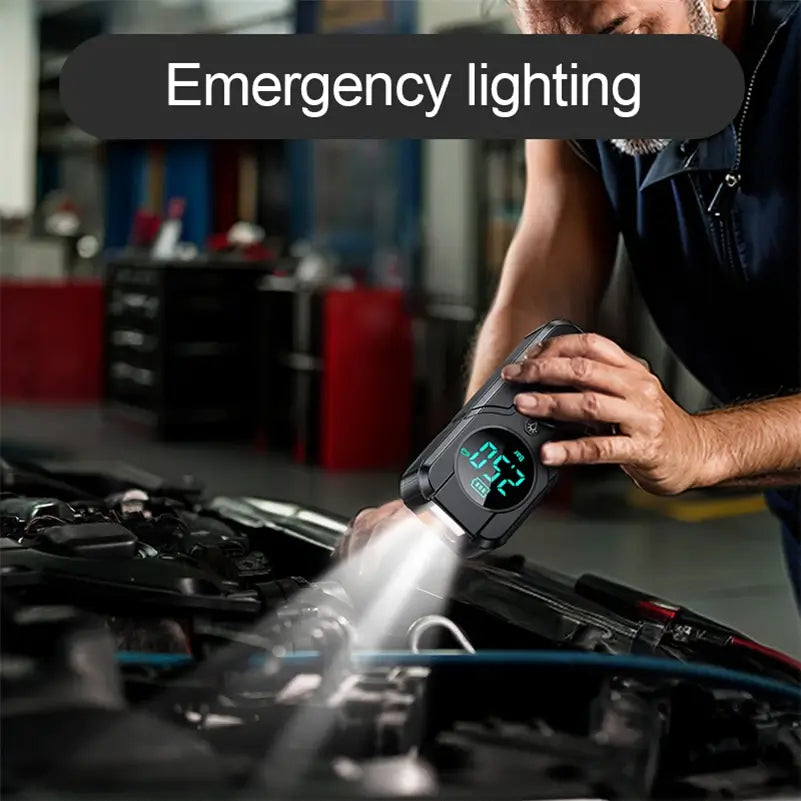 Car Jump Starter & Powerbank with Tyre Inflator