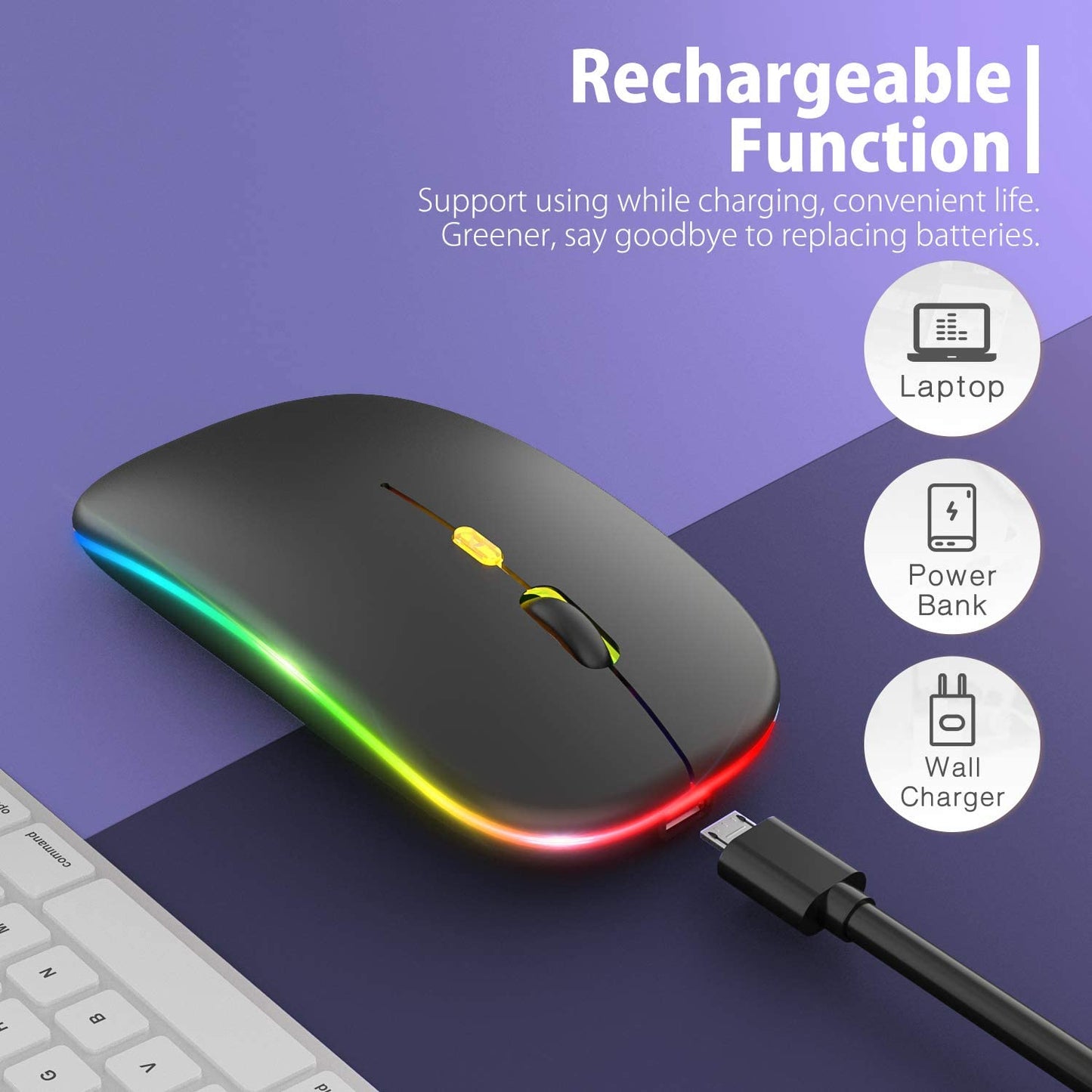 LED Wireless Mouse